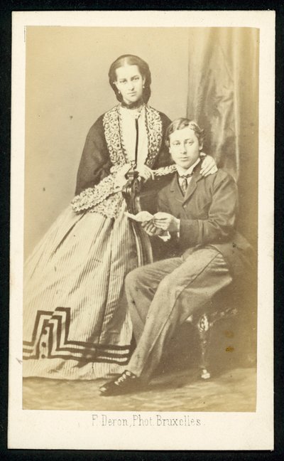 Prinsen og prinsessen av Wales av English Photographer