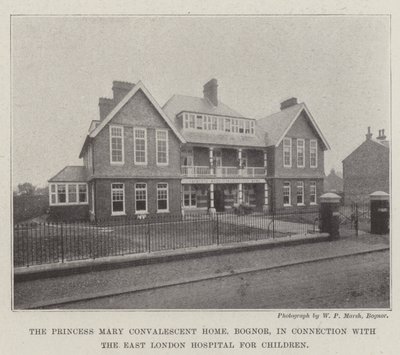 The Princess Mary Convalescent Home, Bognor, i forbindelse med East London Hospital for Children av English Photographer