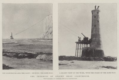 Fremgangen til Beachy Head fyrtårn av English Photographer
