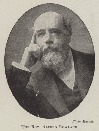 Pastor Alfred Rowland av English Photographer