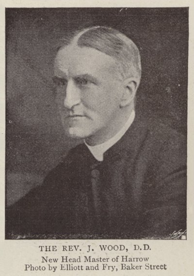 Pastor J Wood, DD av English Photographer