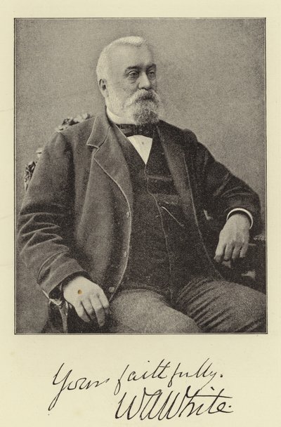 The Right Hon Sir William White, GCB, Hennes Majestets ambassadør i Tyrkia av English Photographer