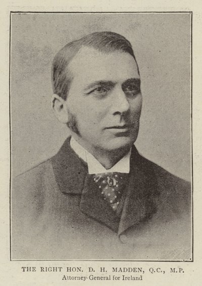 Høyre ærede DH Madden, QC, MP av English Photographer