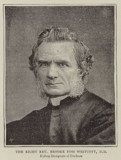Høyre pastor Brooke Foss Westcott, DD av English Photographer