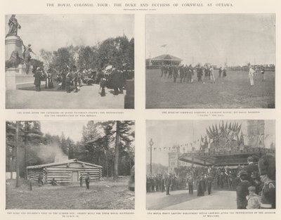 Royal Colonial Tour, hertugen og hertuginnen av Cornwall i Ottawa av English Photographer