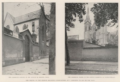 Oppfølgeren til den franske loven om religiøse foreninger, klostre til leie eller til salgs av English Photographer