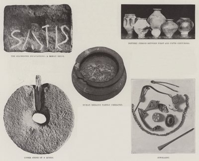 Silchester-utgravningene av English Photographer