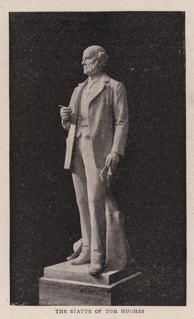 Statuen av Tom Hughes av English Photographer