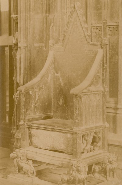 The Stone of Scone i kroningsstolen av English Photographer
