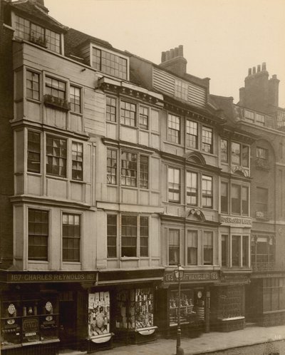 The Strand, London; sørsiden, med 163-167 Strand av English Photographer