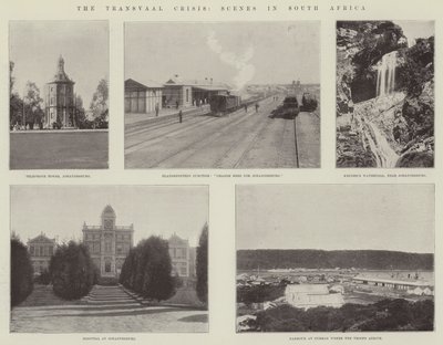 Transvaal-krisen, scener i Sør-Afrika av English Photographer