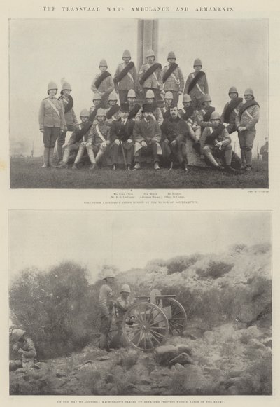 Transvaal-krigen, ambulanse og bevæpning av English Photographer