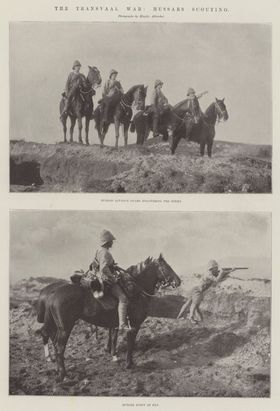 Transvaal-krigen, Husars speiding av English Photographer