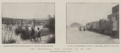Transvaal-krigen, scener ved De Aar av English Photographer