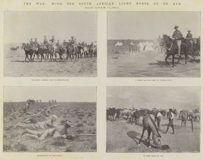 Krigen, med den sørafrikanske lyshesten ved De Aar av English Photographer