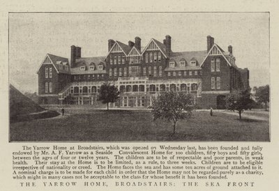 The Yarrow Home, Broadstairs, Sea Front av English Photographer
