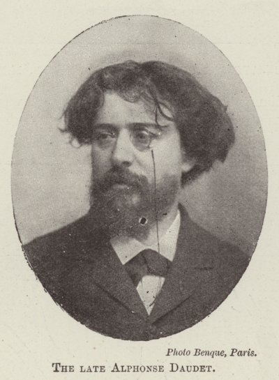 Avdøde Alphonse Daudet av English Photographer