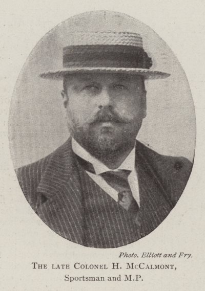 Avdøde oberst H McCalmont, Sportsman og MP av English Photographer