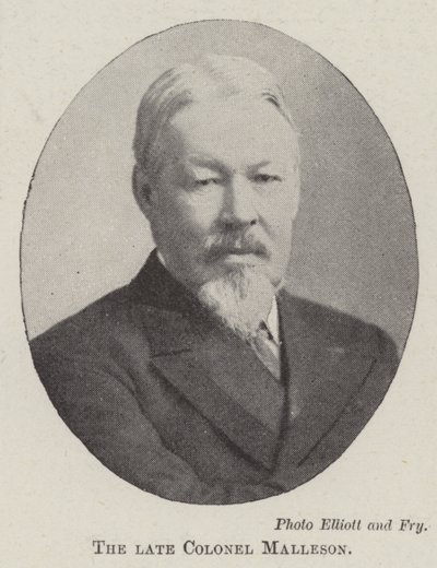 Avdøde oberst Malleson av English Photographer