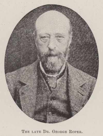 Avdøde Dr George Roper av English Photographer