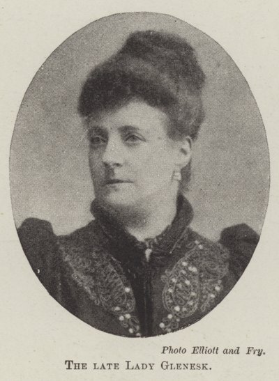 Avdøde Lady Glenesk av English Photographer