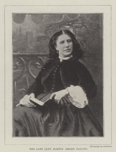 Den avdøde Lady Martin (Helen Faucit) av English Photographer