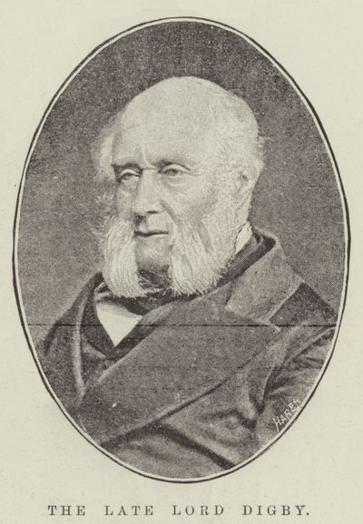 Avdøde Lord Digby av English Photographer
