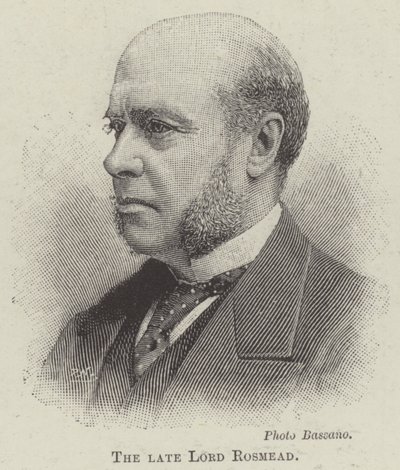 Avdøde Lord Rosmead av English Photographer