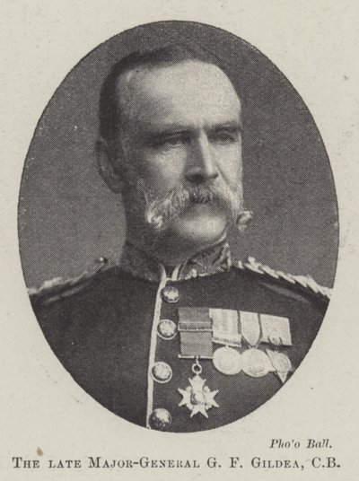Avdøde generalmajor GF Gildea, CB av English Photographer