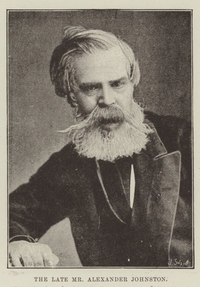 Avdøde herr Alexander Johnston av English Photographer