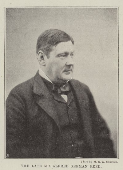 Avdøde herr Alfred German Reed av English Photographer