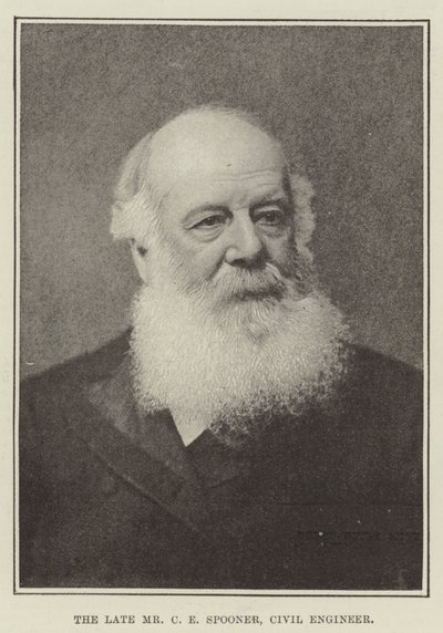 Avdøde Mr C E Spooner, sivilingeniør av English Photographer