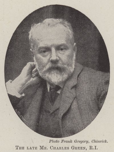 Avdøde Mr Charles Green, RI av English Photographer