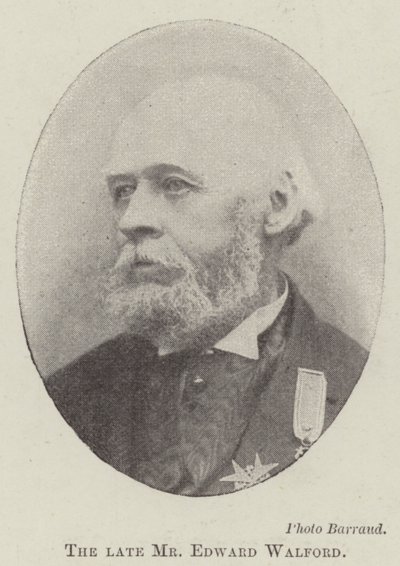 Avdøde Mr Edward Walford av English Photographer