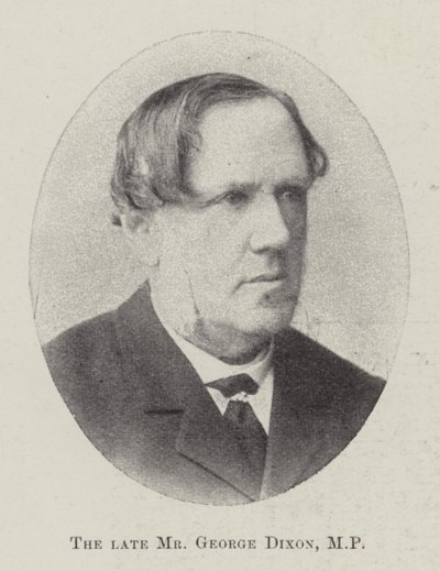 Avdøde herr George Dixon, MP av English Photographer