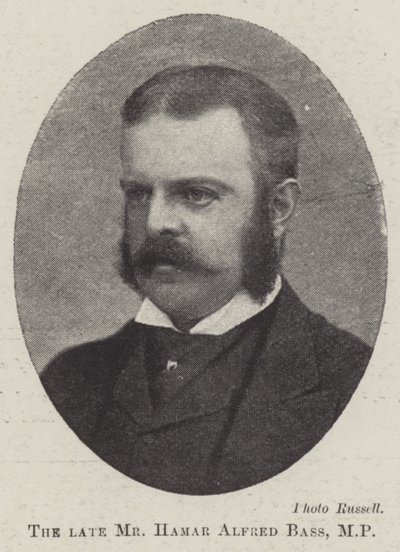 Avdøde Hamar Alfred Bass, MP av English Photographer