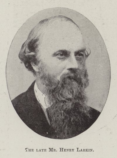 Avdøde Mr Henry Larkin av English Photographer