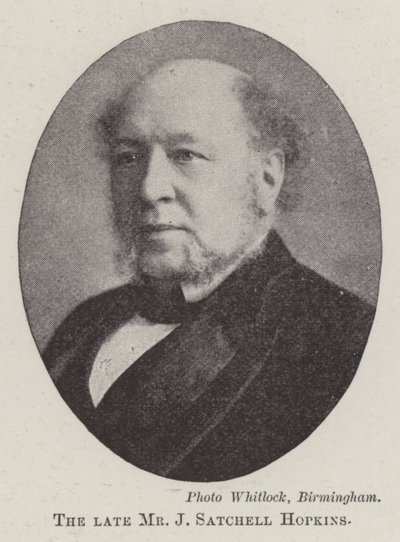 Avdøde Mr J Satchell Hopkins av English Photographer