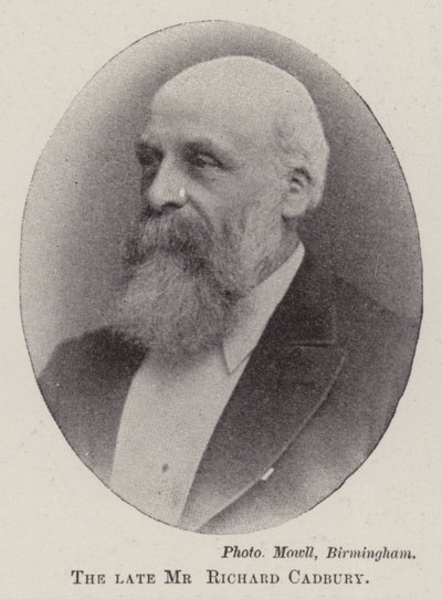 Avdøde herr Richard Cadbury av English Photographer