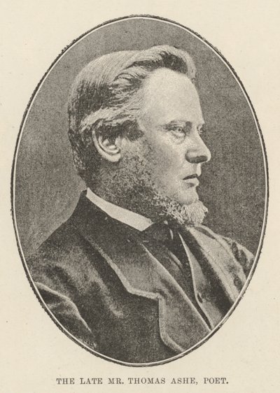 Avdøde herr Thomas Ashe, poet av English Photographer