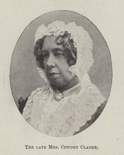 Avdøde fru Cowden Clarke av English Photographer