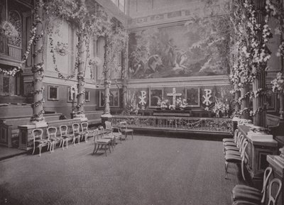 Avdøde dronning Victorias private kapell, Buckingham Palace av English Photographer