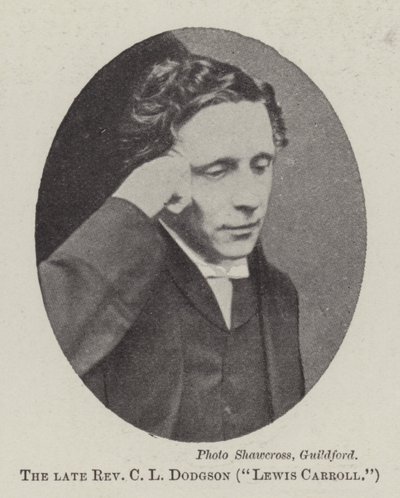 Avdøde pastor CL Dodgson, Lewis Carroll av English Photographer