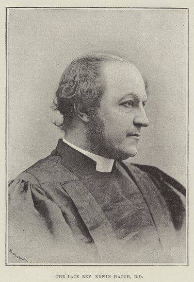 Avdøde pastor Edwin Hatch, DD av English Photographer