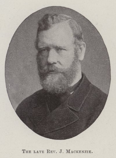 Avdøde pastor J Mackenzie av English Photographer