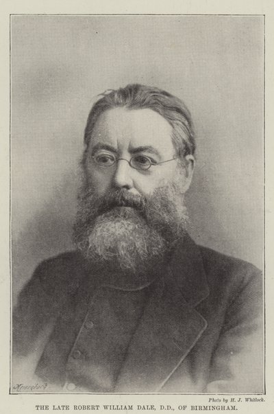 Avdøde Robert William Dale, DD, fra Birmingham av English Photographer