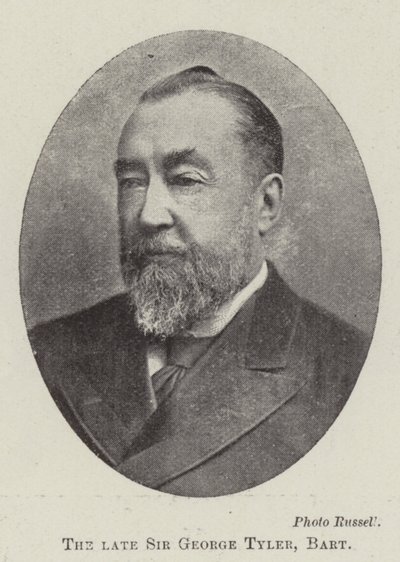 Avdøde Sir George Tyler; Baronet av English Photographer