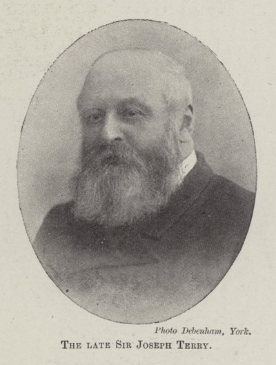 Avdøde Sir Joseph Terry av English Photographer