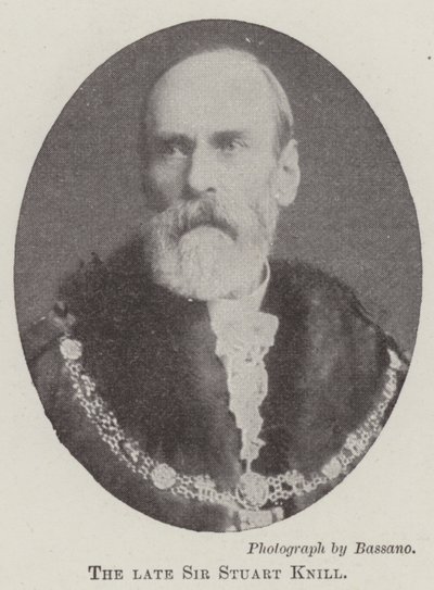 Avdøde Sir Stuart Knill av English Photographer