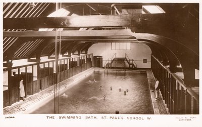 Svømmebadet til St Pauls School av English Photographer